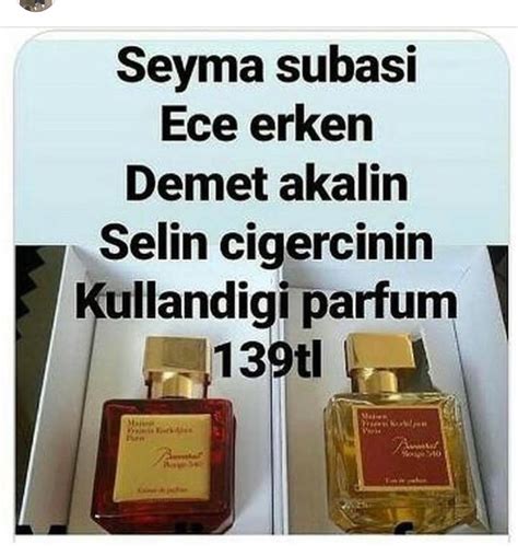 selin ciğerci parfüm